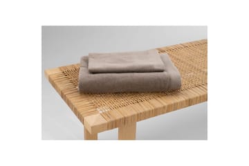Håndkle Enzo 50 x 70 cm - Brun - Tekstiler & tepper - Baderomstekstiler