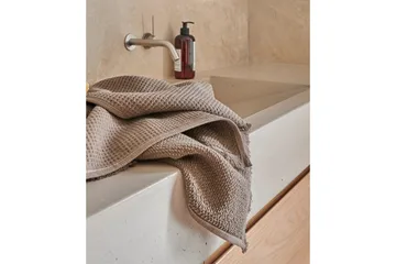 Håndkle Haze 50 x 70 cm - Brun - Tekstiler & tepper - Baderomstekstiler
