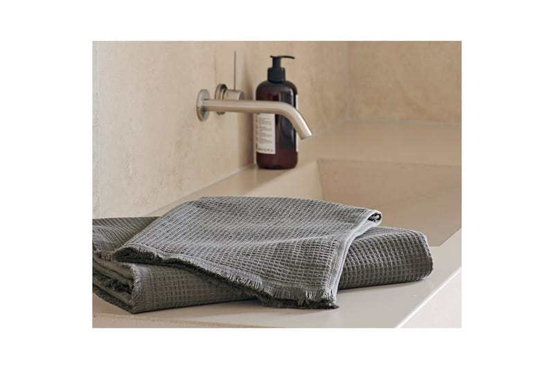 Håndkle Haze 50 x 70 cm - Grå - Tekstiler & tepper - Baderomstekstiler