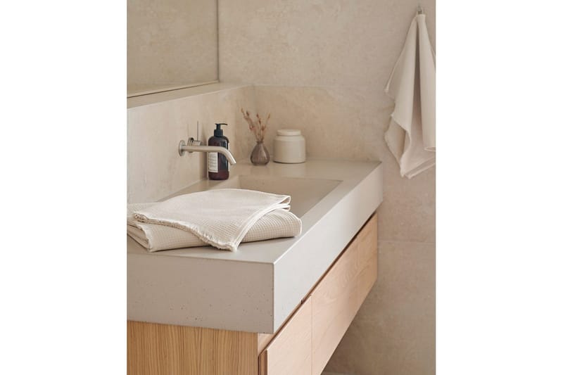 Håndkle Haze 50 x 70 cm - Sand - Tekstiler & tepper - Baderomstekstiler