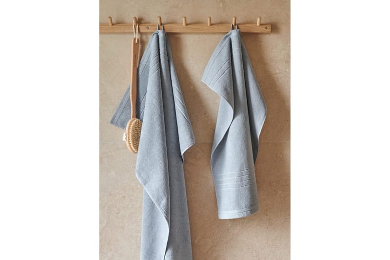 Håndkle Helle 50 x 70 cm - Blå - Tekstiler & tepper - Baderomstekstiler