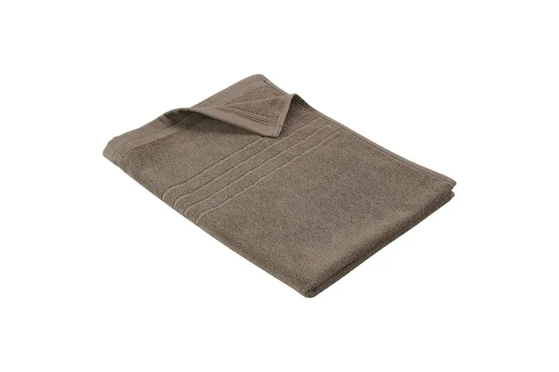 Håndkle Helle 50 x 70 cm - Brun - Tekstiler & tepper - Baderomstekstiler