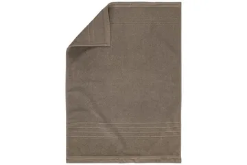Håndkle Helle 50 x 70 cm - Brun - Tekstiler & tepper - Baderomstekstiler