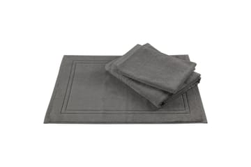Håndkle Helle 50 x 70 cm - Grå - Tekstiler & tepper - Baderomstekstiler