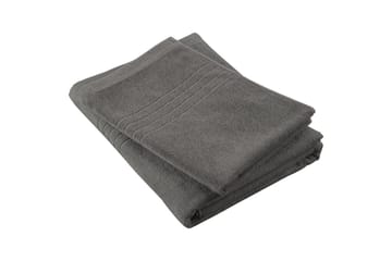 Håndkle Helle 50 x 70 cm - Grå - Tekstiler & tepper - Baderomstekstiler