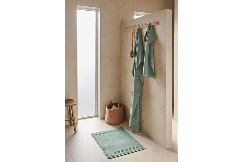 Håndkle Helle 50 x 70 cm - Grønn - Tekstiler & tepper - Baderomstekstiler
