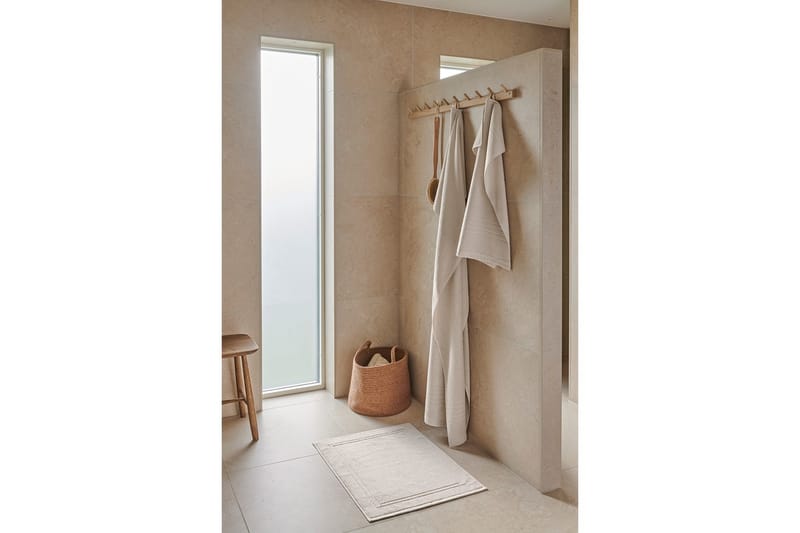 Håndkle Helle 50 x 70 cm - Sand - Tekstiler & tepper - Baderomstekstiler