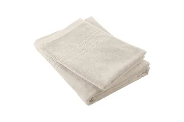 Håndkle Helle 50 x 70 cm - Sand - Tekstiler & tepper - Baderomstekstiler