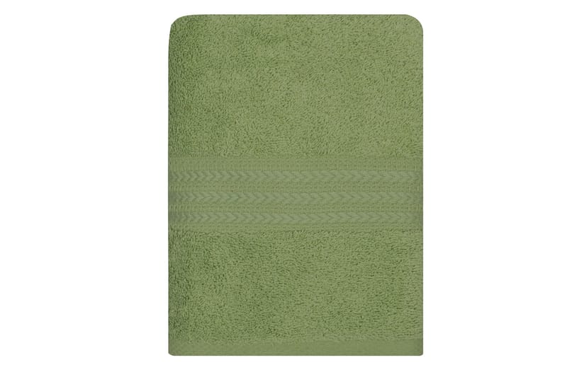 Håndkle Hobby 50x90 cm - Grønn - Baderomstekstiler - Håndklær