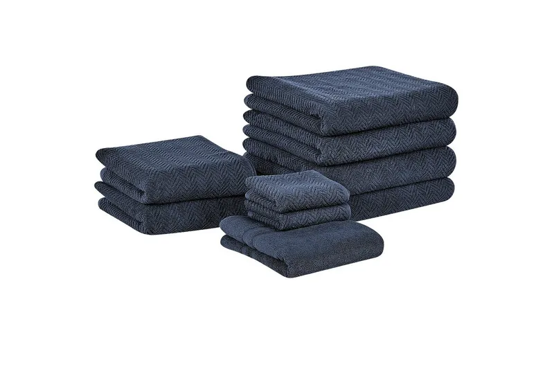 Håndkle Mitiaro sett á 9 Blå, Blå