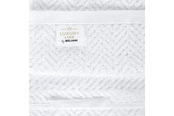 Håndkle Mitiaro sett á 9 Hvit - Hvit - Tekstiler & tepper - Baderomstekstiler - Håndklær