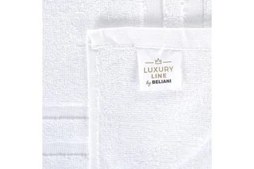 Håndkle Mitiaro sett á 9 Hvit - Hvit - Tekstiler & tepper - Baderomstekstiler - Håndklær