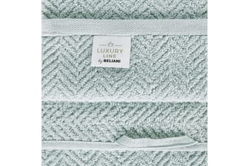 Håndkle Mitiaro sett á 9 Mintgrønn - Mintgrønn - Tekstiler & tepper - Baderomstekstiler - Håndklær