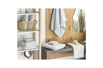 Håndkle Mitiaro sett á 9 Mintgrønn - Mintgrønn - Tekstiler & tepper - Baderomstekstiler - Håndklær