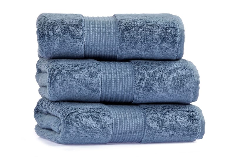 Håndkle Skeens - Blå - Baderomstekstiler - Håndklær
