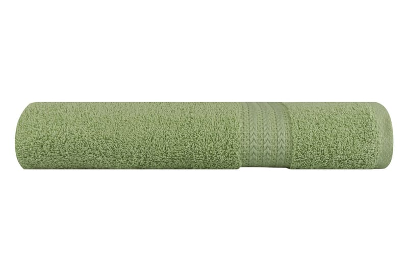 Hobby Badehåndkle 70x140 cm - Grønn - Tekstiler & tepper - Baderomstekstiler