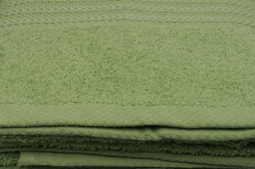 Hobby Badehåndkle 70x140 cm - Grønn - Tekstiler & tepper - Baderomstekstiler