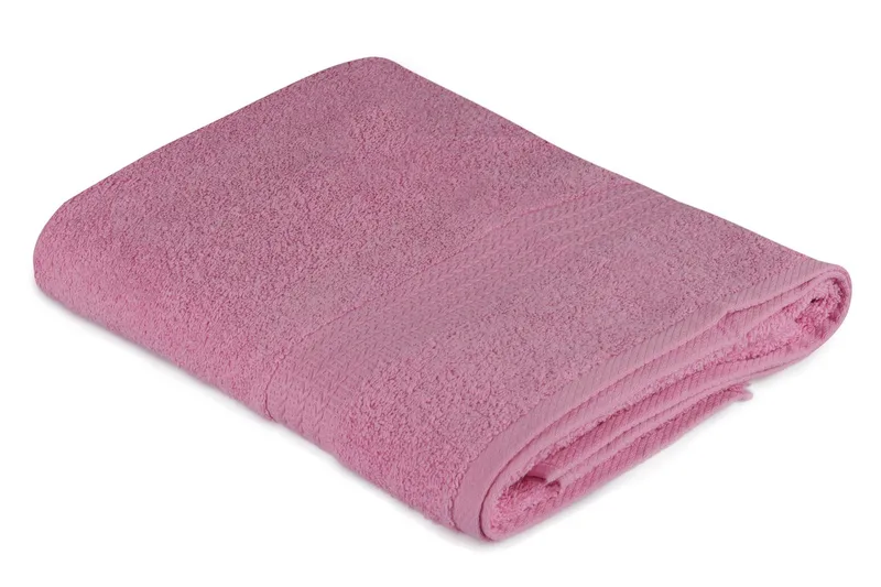 Hobby Badehåndkle 70x140 cm - Rosa - Tekstiler & tepper - Baderomstekstiler