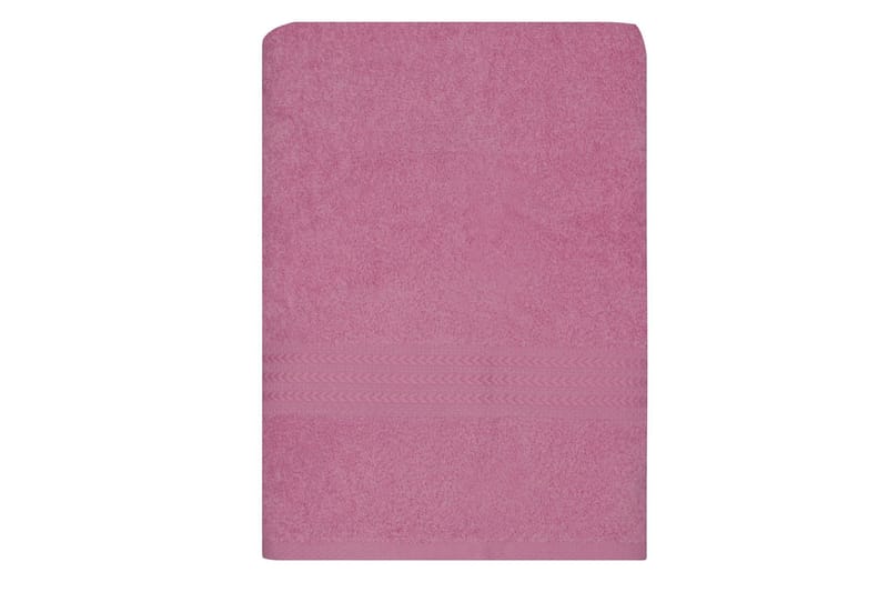 Hobby Badehåndkle 70x140 cm - Rosa - Tekstiler & tepper - Baderomstekstiler