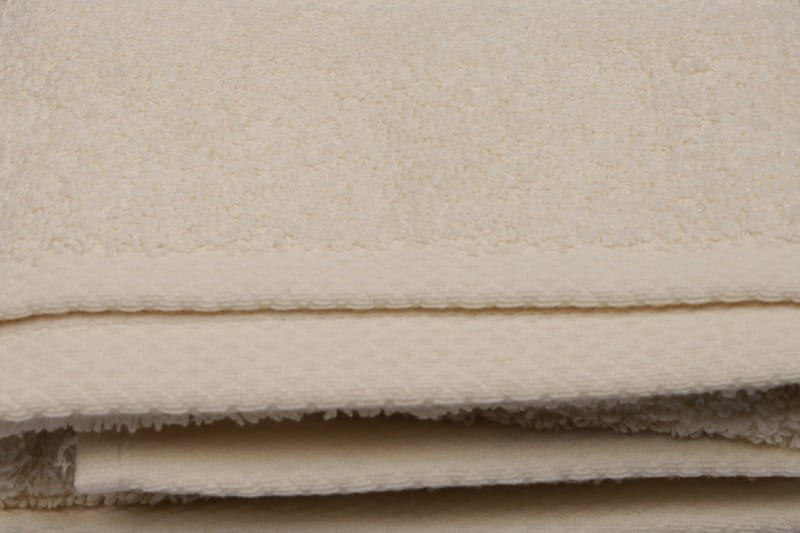 Hobby Håndkle 50x90 cm - Creme - Tekstiler & tepper - Baderomstekstiler