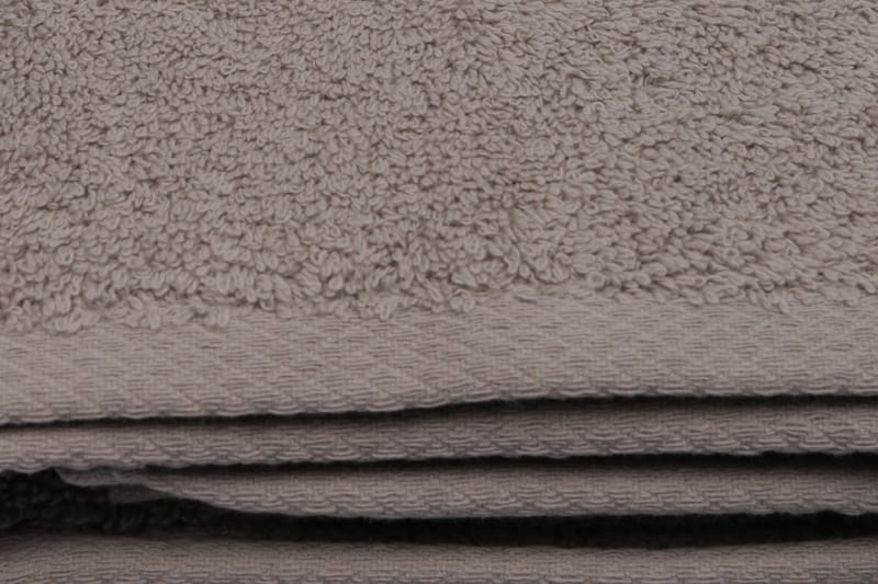 Hobby Håndkle 50x90 cm - Mørkebeige - Tekstiler & tepper - Baderomstekstiler