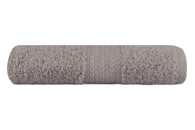 Hobby Håndkle 50x90 cm - Mørkebeige - Tekstiler & tepper - Baderomstekstiler