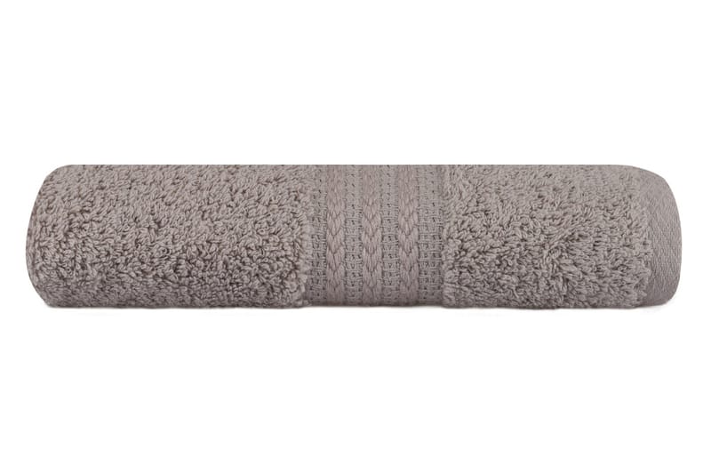 Hobby Håndkle 50x90 cm - Mørkebeige - Tekstiler & tepper - Baderomstekstiler