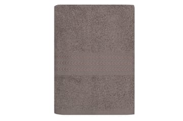 Hobby Håndkle 50x90 cm - Mørkebeige - Tekstiler & tepper - Baderomstekstiler