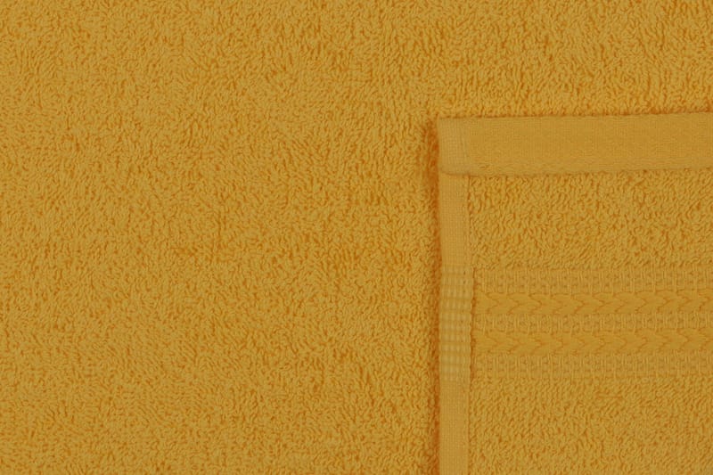 Hobby Håndkle 50x90 cm - Sennepsgul - Tekstiler & tepper - Baderomstekstiler