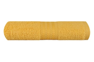 Hobby Håndkle 50x90 cm - Sennepsgul - Tekstiler & tepper - Baderomstekstiler