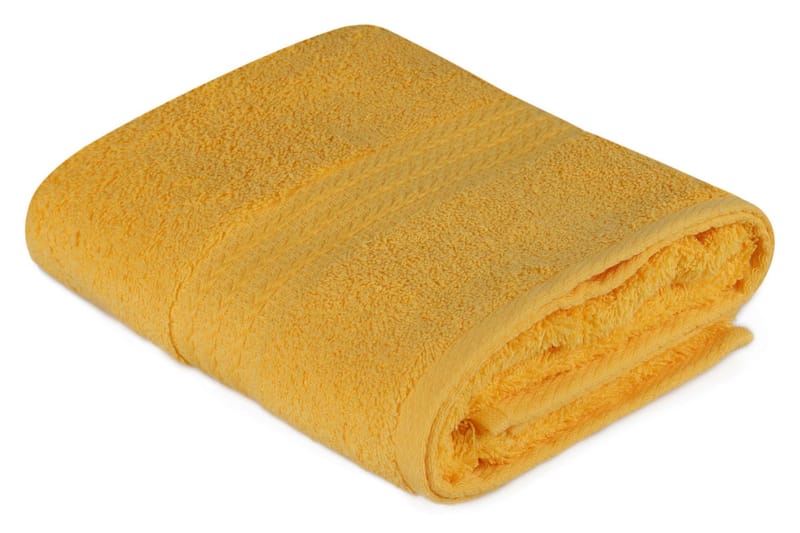 Hobby Håndkle 50x90 cm, Sennepsgul