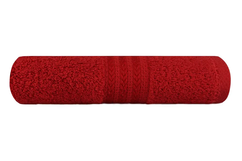 Hobby Håndkle 50x90 cm - Vinrød - Tekstiler & tepper - Baderomstekstiler