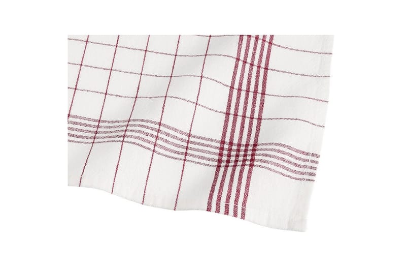 Kjøkkenhåndkle 50 x 70 cm, Rød