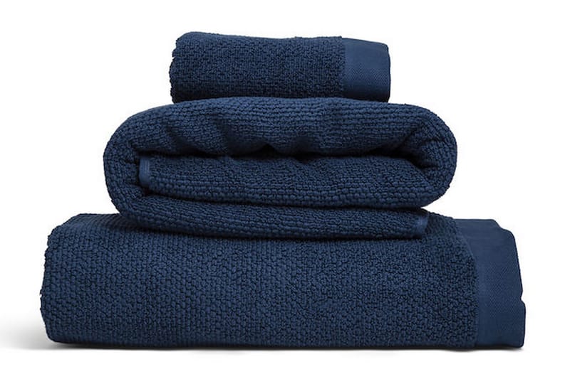 KL Frottéhåndkle 90x150 cm Marineblå - Baderomstekstiler - Håndklær
