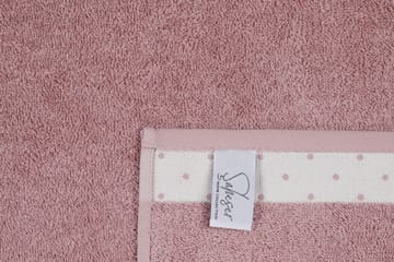 Landercost Badehåndkle 2-pk - Rød/Hvit - Tekstiler & tepper - Baderomstekstiler