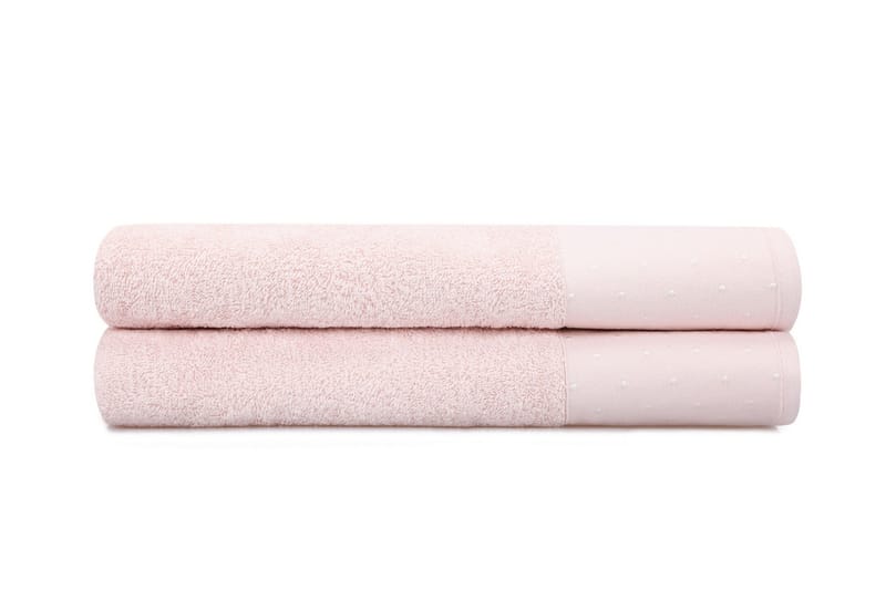 Landercost Badehåndkle 2-pk - Hvit - Tekstiler & tepper - Baderomstekstiler