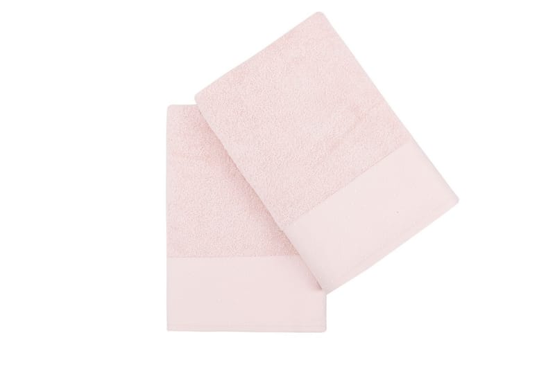 Landercost Badehåndkle 2-pk - Hvit - Tekstiler & tepper - Baderomstekstiler