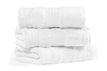 Morghyn Badehåndkle - Hvit - Tekstiler & tepper - Baderomstekstiler