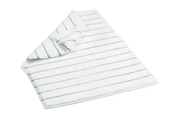 Morghyn Badematte - Hvit/Mørkegrå - Tekstiler & tepper - Baderomstekstiler