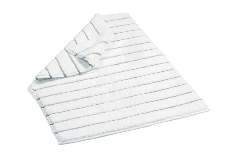 Morghyn Badematte, Hvit/Mørkegrå