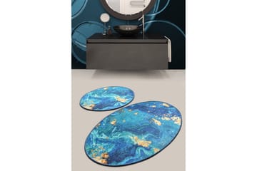 Niyanna Badematte 2-pk - Flerfarget - Tekstiler & tepper - Baderomstekstiler