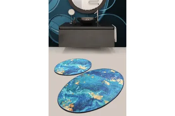 Niyanna Badematte 2-pk - Flerfarget - Tekstiler & tepper - Baderomstekstiler