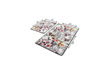 Niyanna Badematte 2-pk - Flerfarget - Tekstiler & tepper - Baderomstekstiler