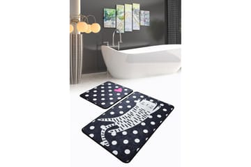 Niyanna Badematte 2-pk - Flerfarget - Tekstiler & tepper - Baderomstekstiler