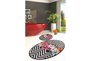 Niyanna Badematte 2-pk - Flerfarget - Tekstiler & tepper - Baderomstekstiler