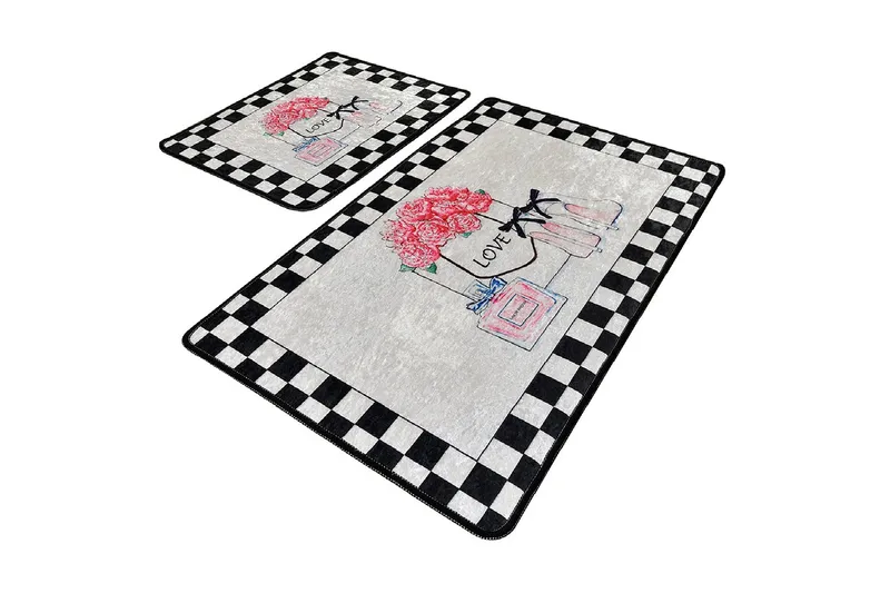 Niyanna Badematte 2-pk, Flerfarget