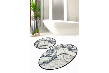 Niyanna Badematte 2-pk - Flerfarget - Tekstiler & tepper - Baderomstekstiler