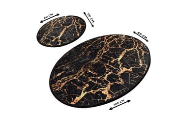 Niyanna Badematte 2-pk - Flerfarget - Tekstiler & tepper - Baderomstekstiler