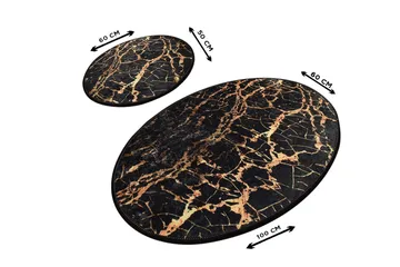 Niyanna Badematte 2-pk - Flerfarget - Tekstiler & tepper - Baderomstekstiler