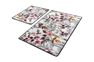 Niyanna Badematte 2-pk - Flerfarget - Tekstiler & tepper - Baderomstekstiler